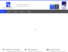 Tablet Screenshot of cristaleriamartos.com